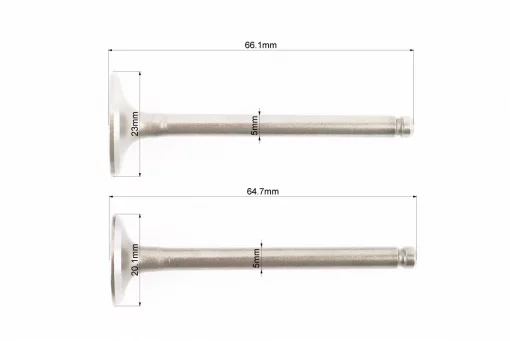 Клапан впускной, выпускной к-кт 70-110-125cc, FIX-999035