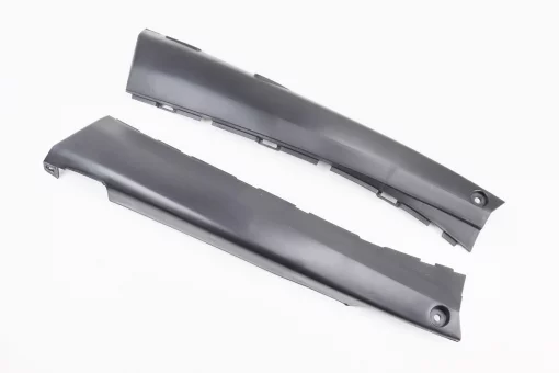 Yamaha JOG ARTISTIC пластик - нижний боковой лев+прав к-кт 2шт, ЧЕРНЫЙ (незначчительниые потертости), FIX-998826