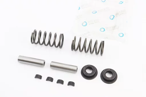 Клапанный механизм к-кт R175A/R180NM (пружина-2шт, + тарелка клапана-2шт, + направляющая d-7mm -2шт, + сухарь-4шт), FIX-603476