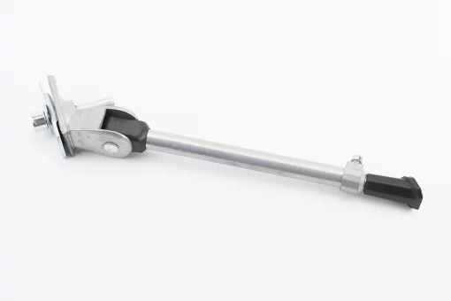 Подножка боковая центральная телескопическая для 26"-28", алюминиевая, серая HS-004D, FIX-409859