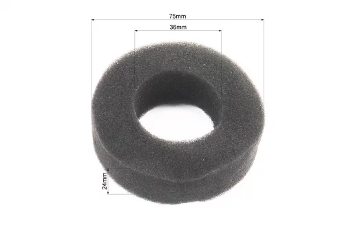 Фильтр воздушный - элемент (поролон - круглый) 168F/170F, FIX-601004