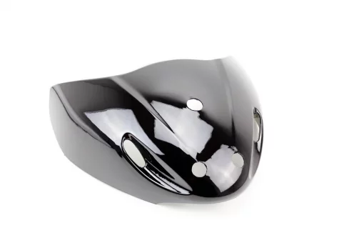 Пластик - передній верхній (під кермом) "дзьоб", ЧОРНИЙ (можливі незначні потертості, див. фото), FIX-320170