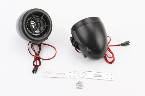 АУДИО колонки D=70мм, к-кт 2шт (черные), FIX-337223