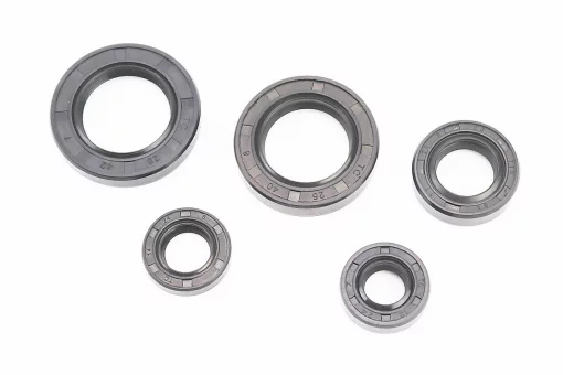 Сальники к-кт 5шт (12x24x7; 14x24x6/7; 17x29x8; 25x40x8; 26x42x7/8) двигателя, TB60, FIX-311136