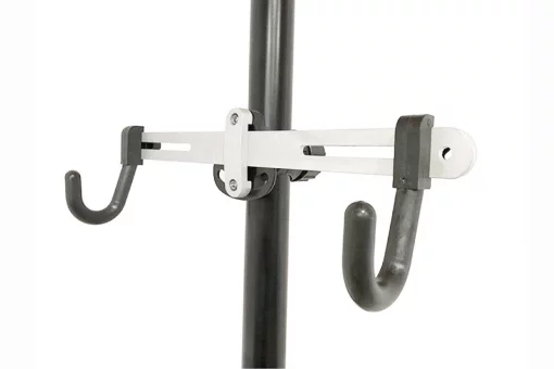 Подставка под 2 велосипеда регулируемая высота, чёрная HX-ZS01, FIX-409881