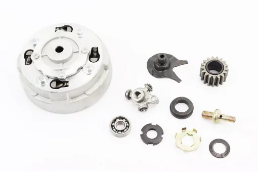 Зчеплення тридискове в зборі (кошик) Active 110cc - "автомат" + 12 деталей, FIX-320195