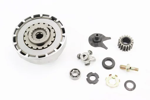Зчеплення тридискове в зборі (кошик) Active 110cc - "автомат" + 12 деталей, FIX-320195
