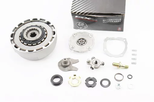 Зчеплення тридискове в зборі (кошик) Active 110cc - "автомат" + 10 деталей, FIX-318596