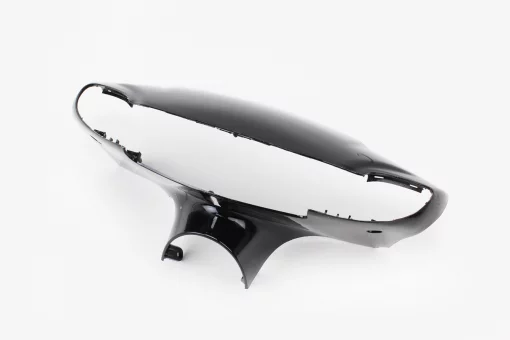 Yamaha JOG SA-16 пластик - керма передній "голова", ЧОРНИЙ (можливі дефекти фарбування), FIX-329157