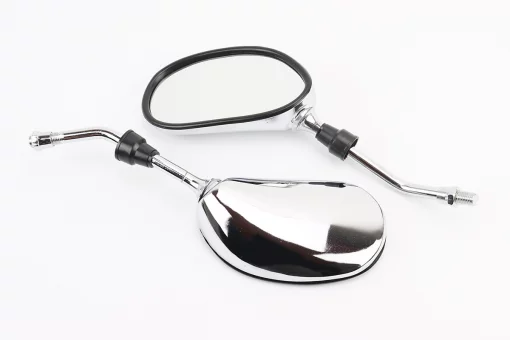 Зеркала к-кт DIO- хром "капли", м10, FIX-301255