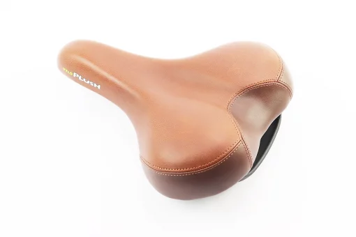 Сидіння MTB 270x200мм, коричневе PLUSH COMFORT VL-6221, FIX-403017