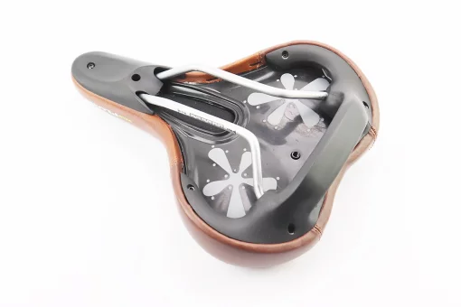 Сидіння MTB 270x200мм, коричневе PLUSH COMFORT VL-6221, FIX-403017