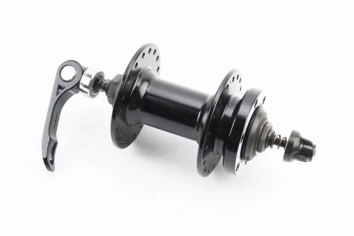 Втулка передня MTB алюмінієва 14Gx36H, Disk-brake, кріпл. ексцентрик, чорна KT-MD7F, FIX-403034