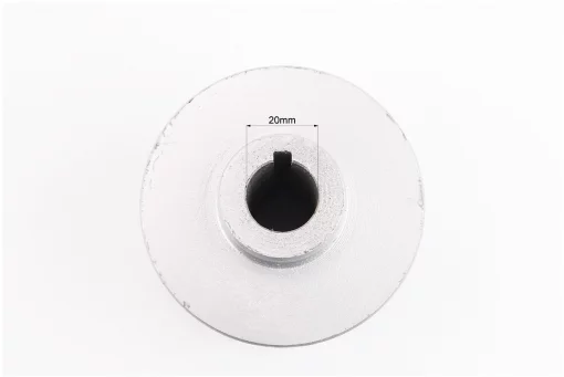 Шкив под коленвал d-20mm (D-85mm, 3-х ручейковый, три паза под ремень SPB, металл) 168F/170F, FIX-601051