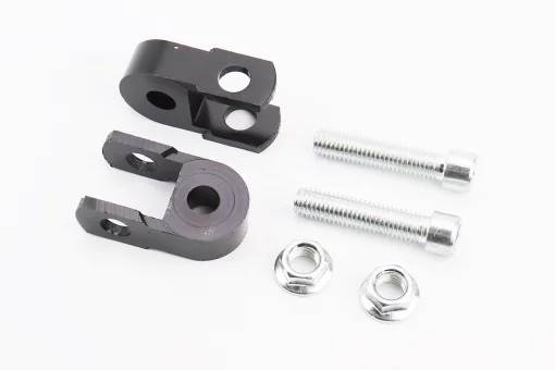 Подовжувач заднього амортизатора 25мм к-кт 2шт, чорний, FIX-301278