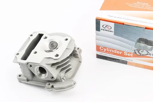 Головка циліндра + клапана в зборі 47мм-80cc (стандартні клапани), від 2шт -5%, FIX-349043