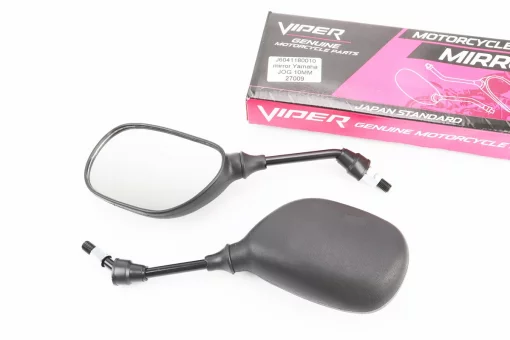 Зеркала к-кт YAMAHA- черные "капли", м10, FIX-337400