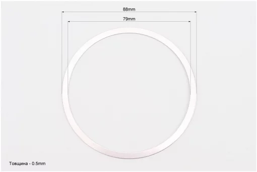 Прокладка головки циліндра МТ, к-кт 2шт, (алюміній), FIX-341313