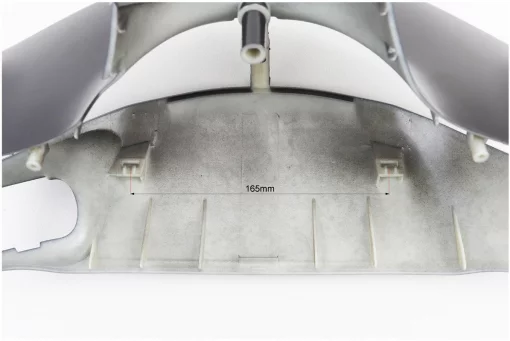 Honda DIO AF-35 пластик - руля передний "голова", ЧЕРНЫЙ (возможны незначительные дефекты покраски), FIX-997902