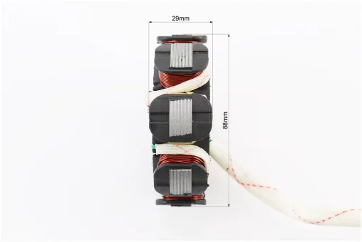 Статор магнето (генератора) (8 катушек разъем "мама 3+2") высота 29мм, FIX-310850