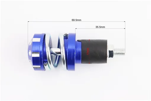 Заглушка руля - отбойник, к-кт 2шт малые, СИНИЙ JW1225, FIX-337404