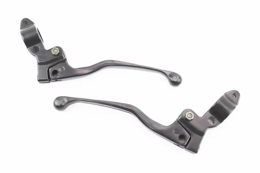 Важіль гальма, зчеплення з кріпленням к-кт 2шт (чорні) Тип 2, FIX-341359