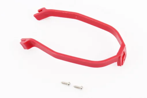 Кріплення заднього щитка 8,5", пластмасове, червоне (електросамокат), FIX-410065