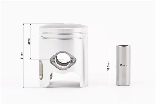 Циліндр к-кт (цпг) 2Трем 50cc-40мм (висота циліндра 64/87мм) (палець 12) Stels, FIX-312111