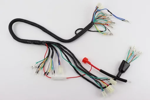 Проводка центральная (без тахометра) 2фишки у руля, ТИП 5 (см. фото), FIX-357090