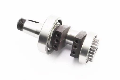 Коленвал R180NM +подшипники+шестерня, запрессованный, с канавкой под ст. кольцо, FIX-603621