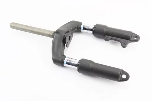 Вилка 10" амортизационная, под Disk-brake, чёрная Т4 (электросамокат), FIX-410103