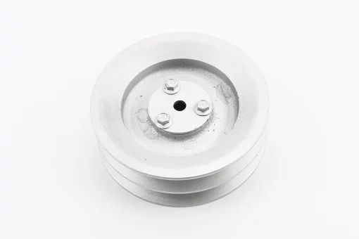 Шкив D-125mm под шлиц Z-19 (два паза под ремень SPB), FIX-601104