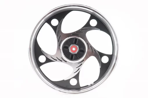 Диск задній литий 1,6-17" ALPHA/ACTIVE "хвиля", чорний (вісь 12мм), FIX-320431