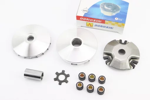 Вариатор передний к-кт Yamaha JOG 90 (под вал 16мм) + втулка, крыльчатка, крест, FIX-308122