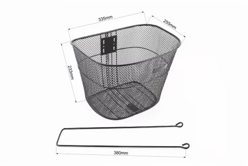 Кошик багажний передній 26", чорний TH-152, FIX-403194