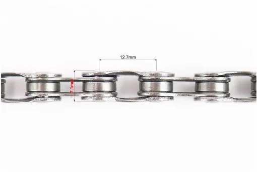 Ланцюг приводний 1/2х3/32х116L 8 швидкостей, сірий Z8.1, FIX-403208