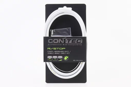 Трос заднего тормоза (трос 200см; кожух 182см), белый Kugoo M4/M4Pro (электросамокат), FIX-410168