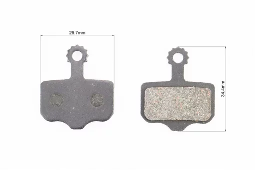 Гальмівні колодки Disk-brake (Sram XX, Avid Elixir 3,5, Elixir R, CR), чорні YL-1002, FIX-403241