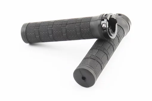 Ручки керма 130мм з затискачем Lock-On, чорні, FIX-403245