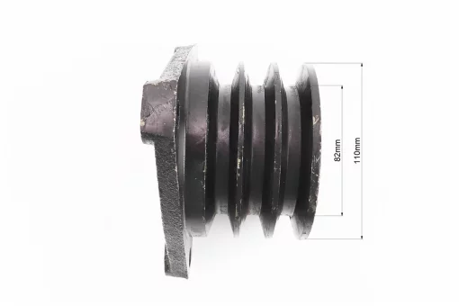 Шків 3-х пазний D-110mm (три пази під ремінь SPB) Lотв.-137mm, FIX-604028