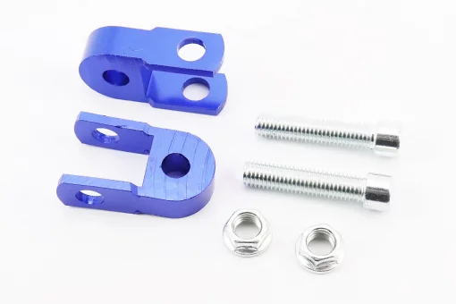 Подовжувач заднього амортизатора 30мм к-кт 2шт + болти + гайки, синій, FIX-337501