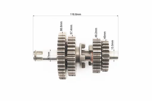 Коробка передач - вал вторичный с шестернями, FIX-357278