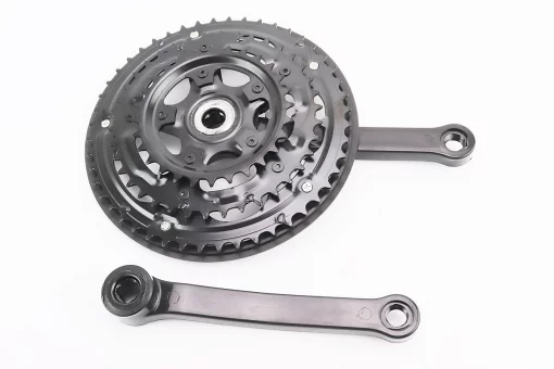 Шатуни "квадрат" 170мм, 48.38.28T MTB, чорні "вузький" BL 01 (можливі потертості), FIX-403252