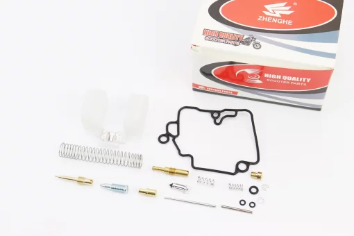 Ремонтный к-кт карбюратора 50-80cc, 16 деталей + поплавок, от 5шт -10%, FIX-349176