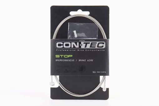 Трос тормозной 1350мм универсальный MTB/ROAD с концевиком, нержавейка, шлифованный Slick Stainless CP-B3/B4, FIX-411082