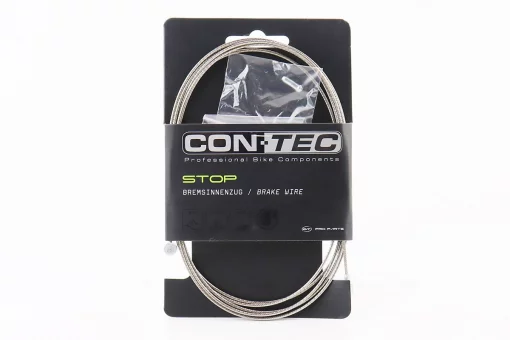 Трос тормозной 2100мм универсальный MTB/ROAD с концевиком, нержавейка, шлифованный Slick Stainless CP-B3/B4, FIX-411086