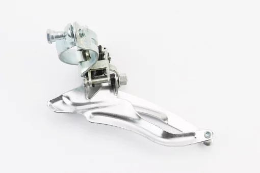 Перекидка цепи передняя с верхней тягой, крепл. 28,6мм, под звезду 42Т, хром, FIX-403302