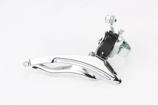 Перекидка цепи передняя с нижней тягой, крепл. 28,6мм, под звезду 42Т, хром, FIX-403303