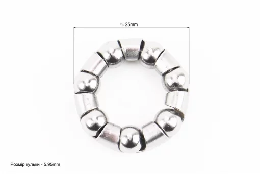 Подшипник ХВЗ пятерика 15/64" (&Oslash;5,95) х 7 шариков, FIX-403317