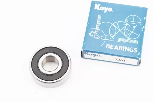 Подшипник 6201 RS (12x32x10) колеса переднего GY6; вентилятора, FIX-349237